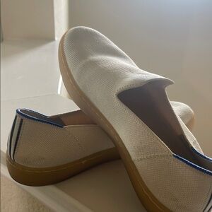 Women’s White Slip-On Shoes